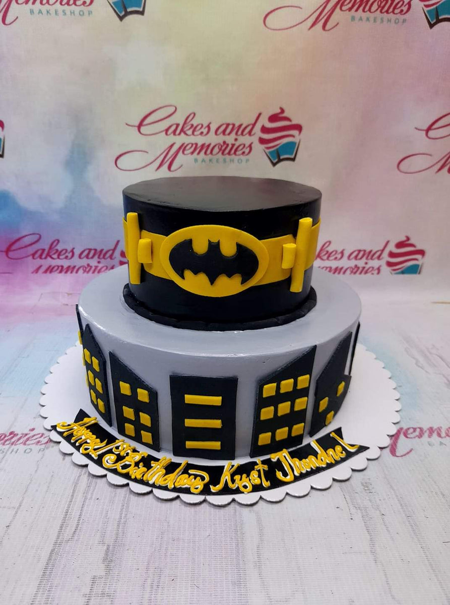 Batman Cake - 2214 – Cakes and Memories Bakeshop