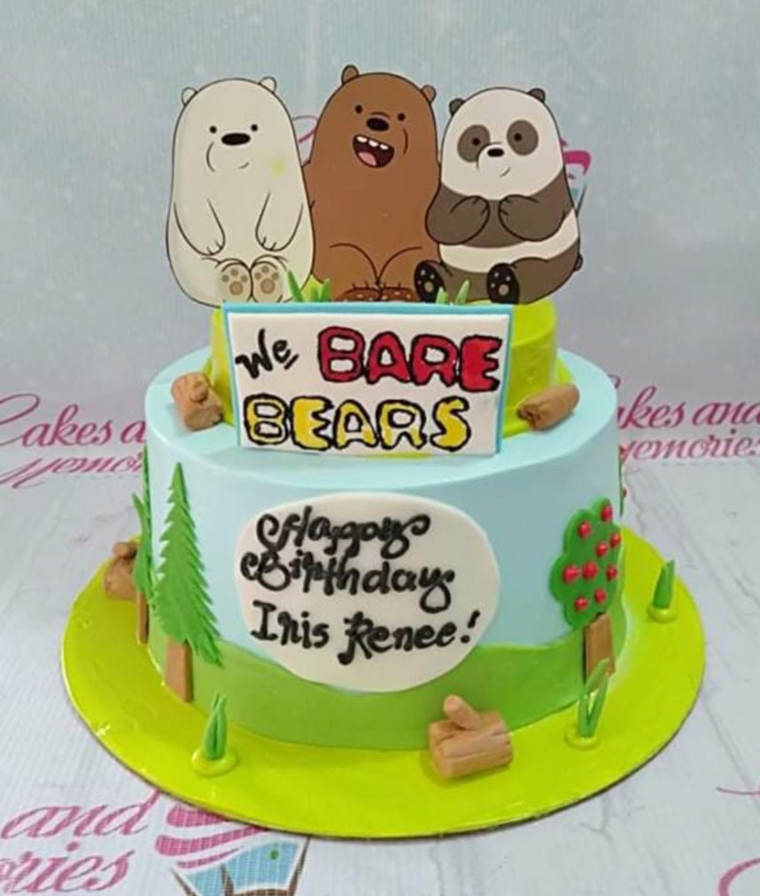 Bears Cake - 1102 – Cakes and Memories Bakeshop