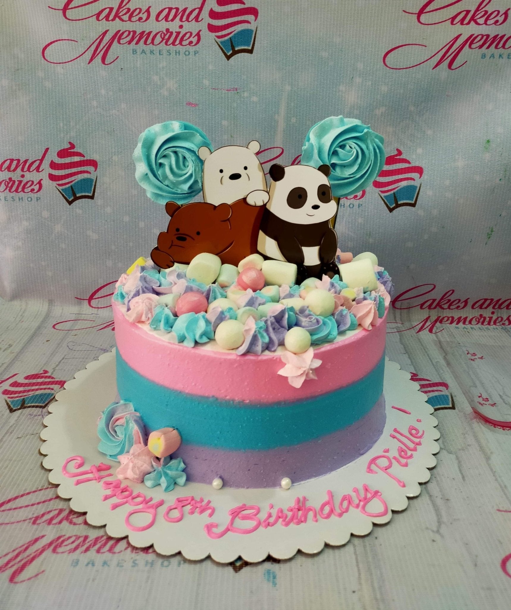 Bears Cake - 1105 – Cakes and Memories Bakeshop