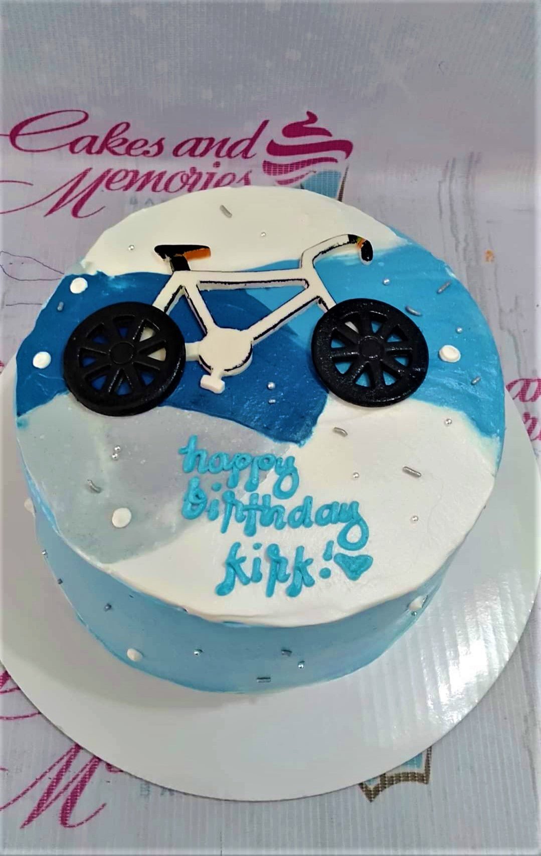 Bicycle Cake - 1101 – Cakes and Memories Bakeshop