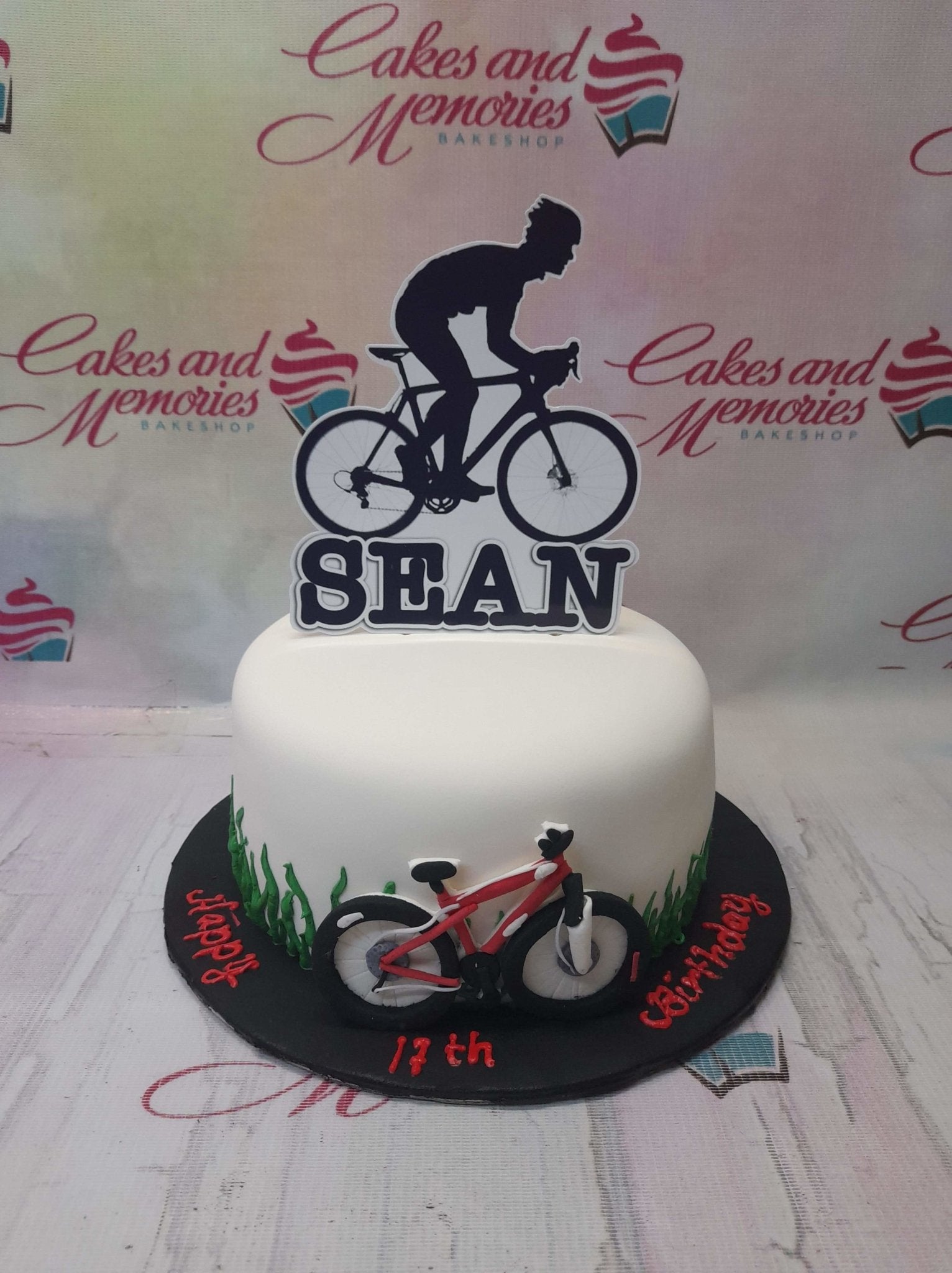 Cyclist Cake | Sugar N Spice Cakes