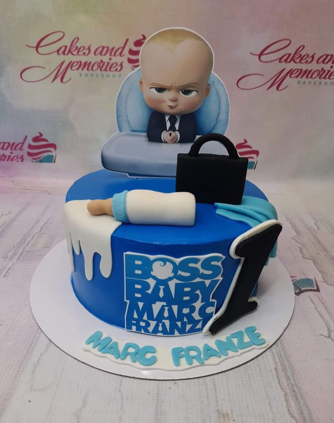 Boss Baby Cake - 1111 – Cakes and Memories Bakeshop