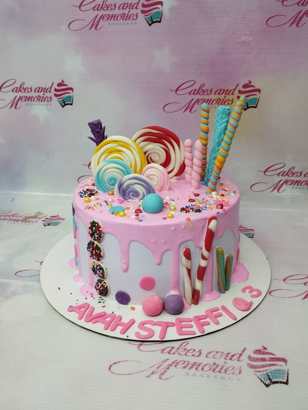 Candyland Cake - 154 – Cakes and Memories Bakeshop
