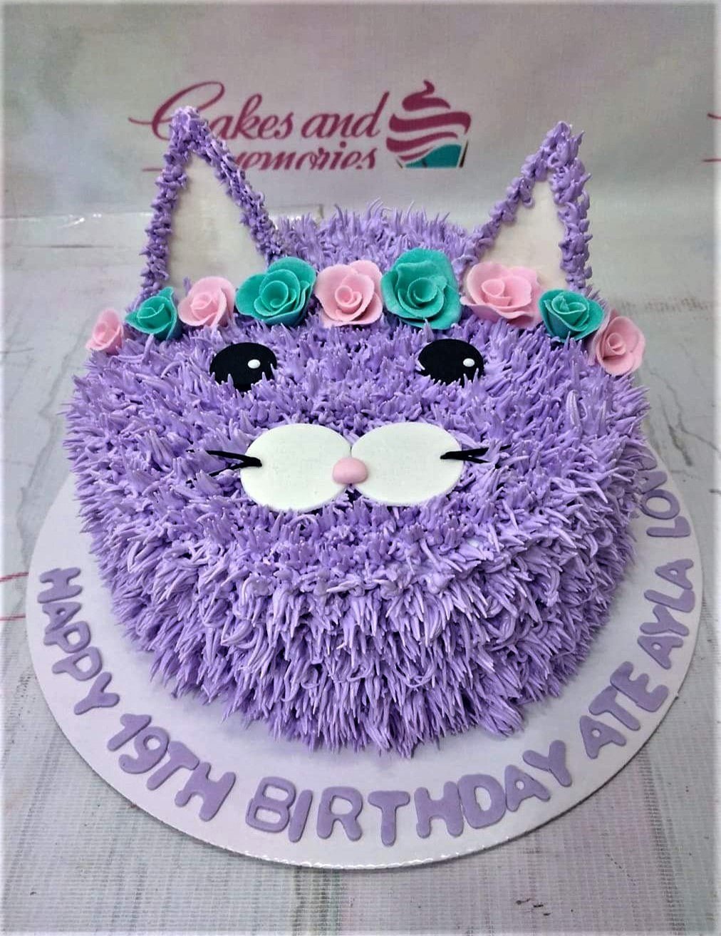 Cat Cake - 1101 – Cakes and Memories Bakeshop