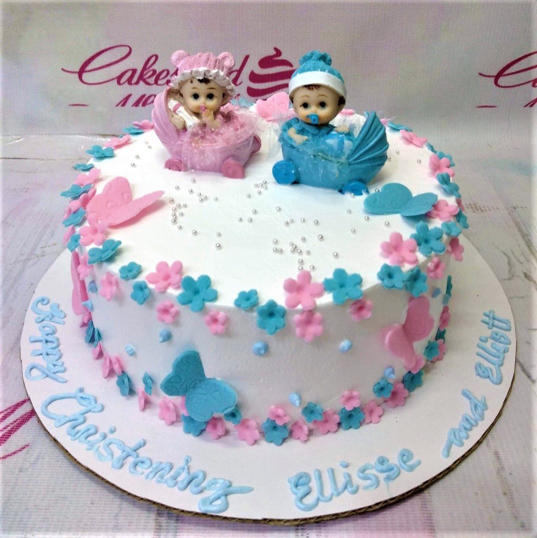 Christening Girl Cakes And Memories Bakeshop