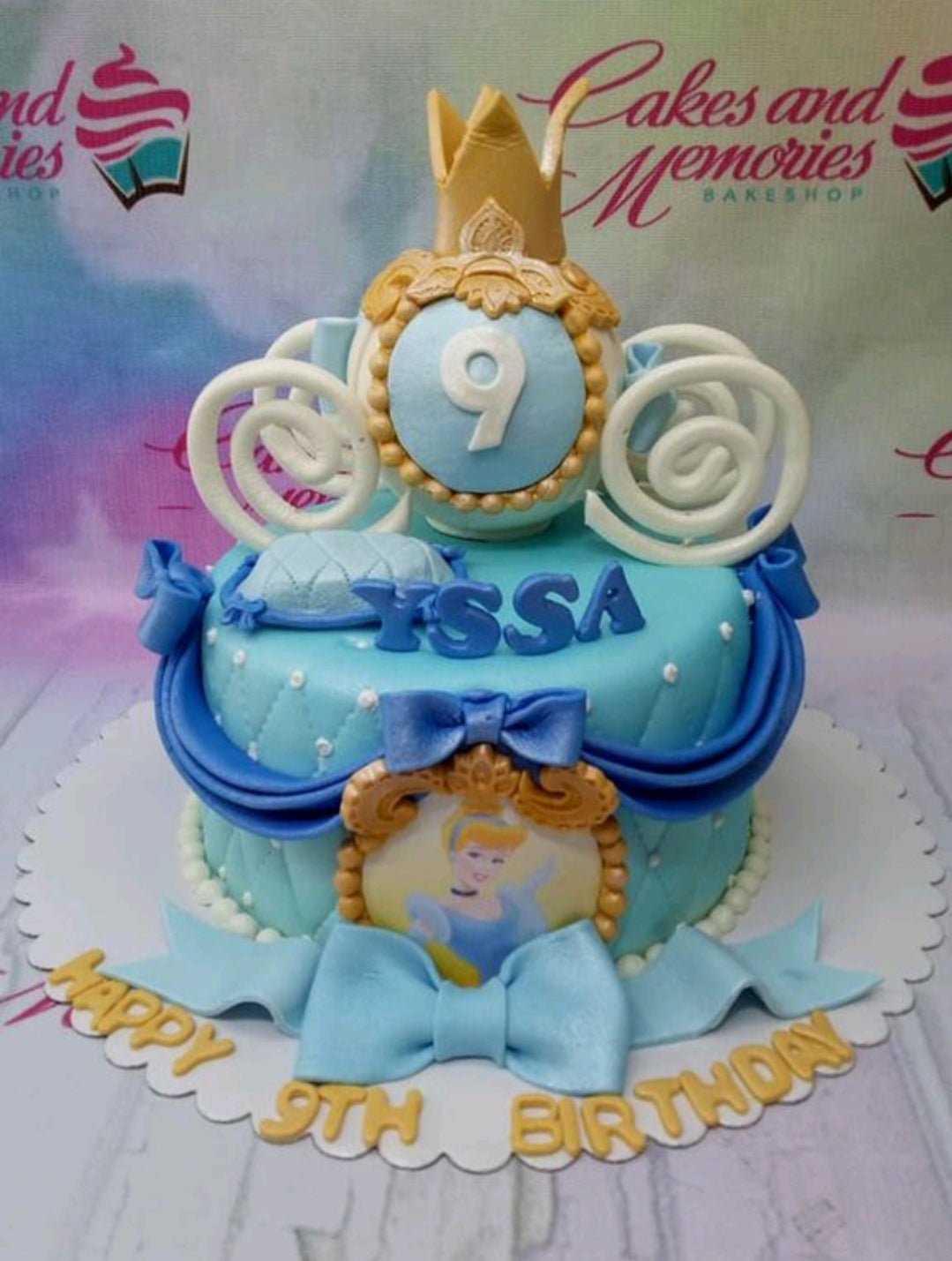 Cinderella Cake - 1102 – Cakes and Memories Bakeshop