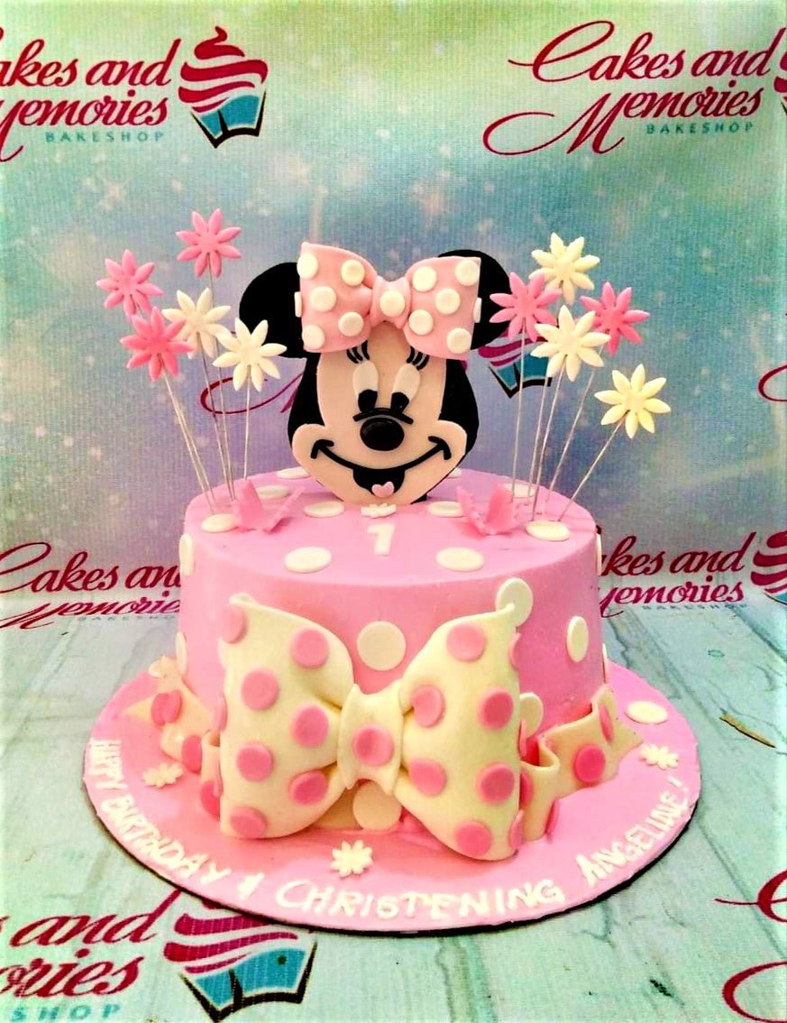 Minnie Mouse Cake - 1102 – Cakes and Memories Bakeshop