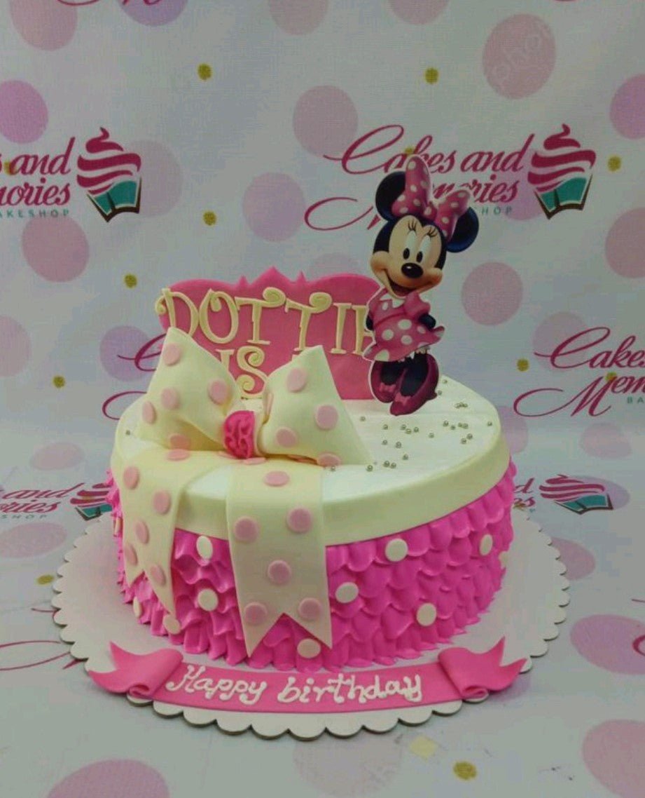 Minnie Mouse Cake - 1118 – Cakes and Memories Bakeshop