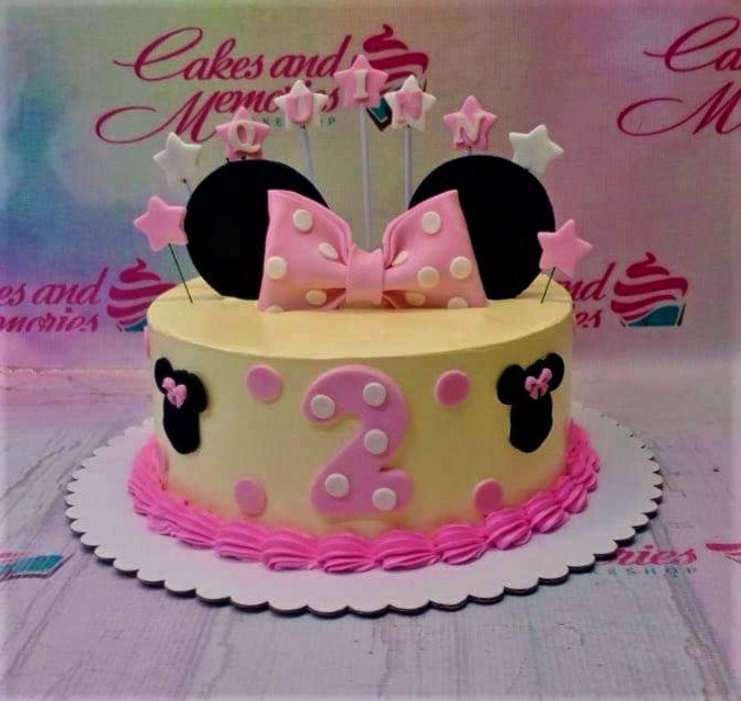 Minnie Mouse Cake - 1128 – Cakes and Memories Bakeshop