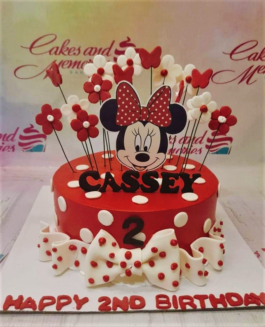 Minnie Mouse Cake - 1129 – Cakes and Memories Bakeshop
