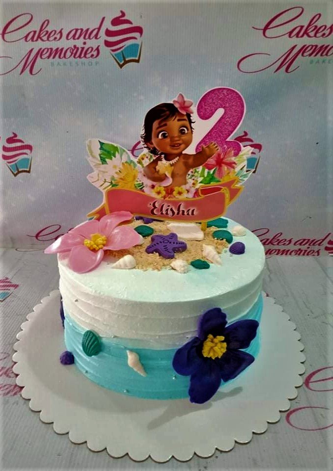 Moana Cake - 1110 – Cakes and Memories Bakeshop