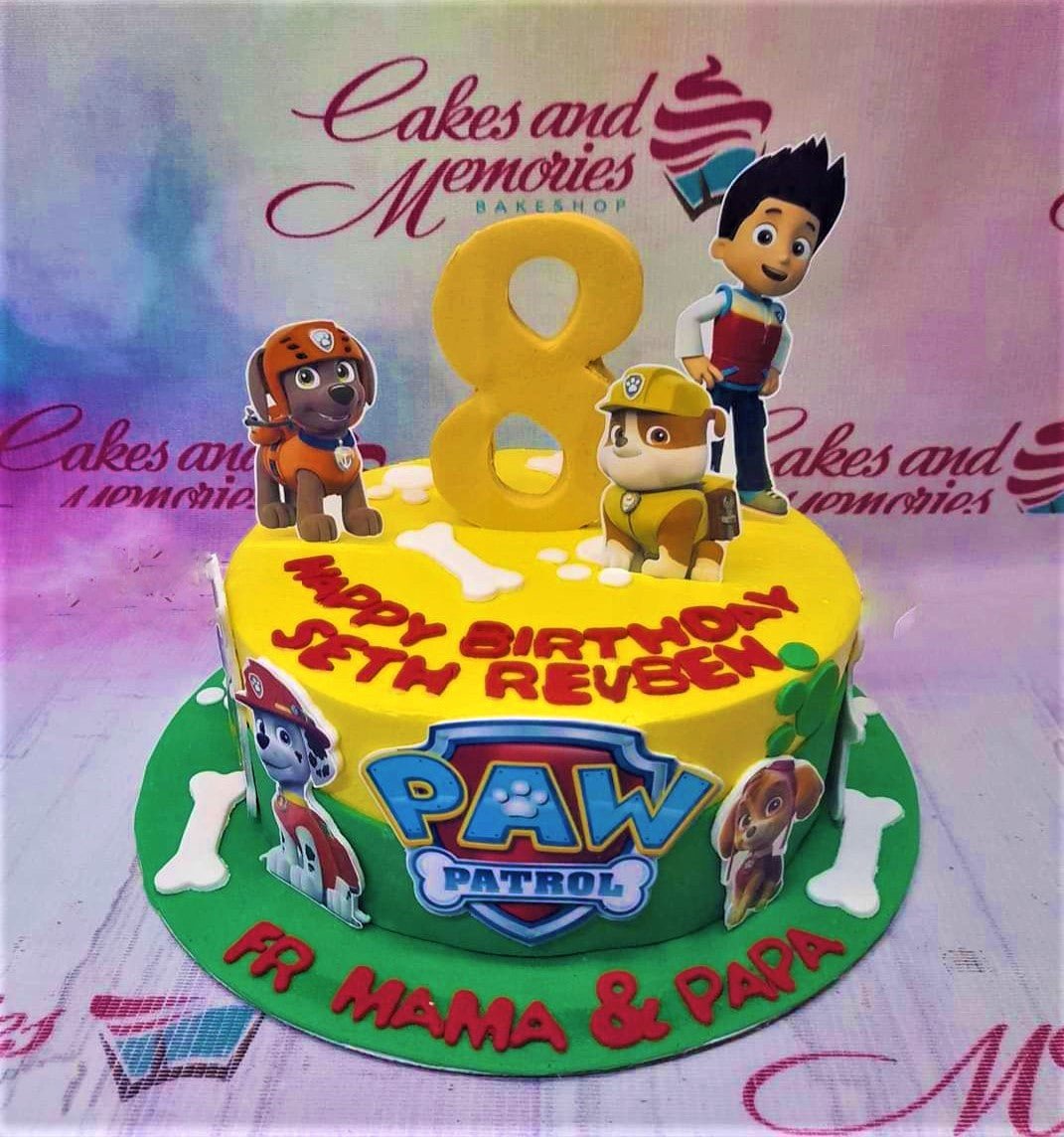 Paw Patrol Cake - 1127 – Cakes and Memories Bakeshop