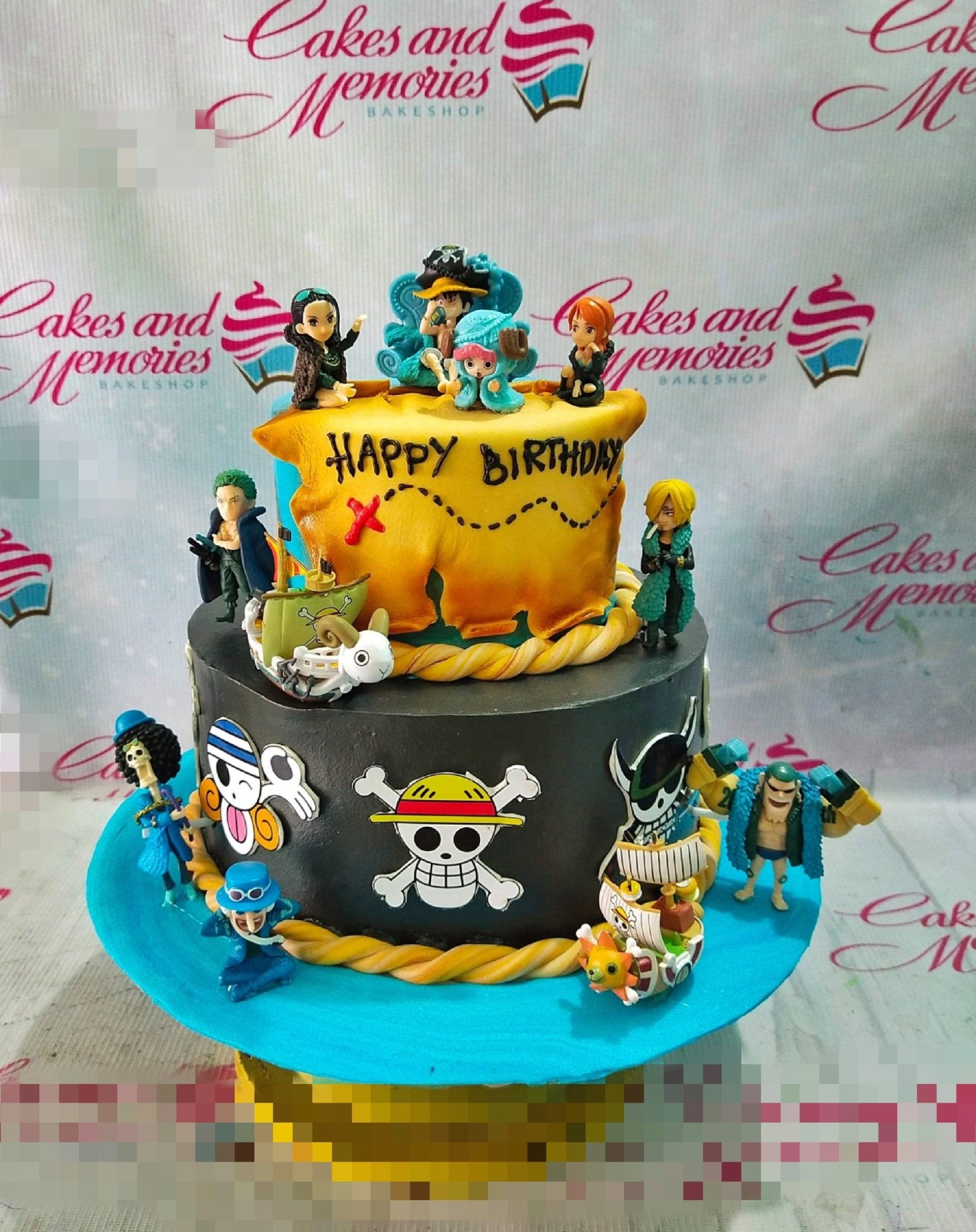 one piece theme cake｜TikTok Search