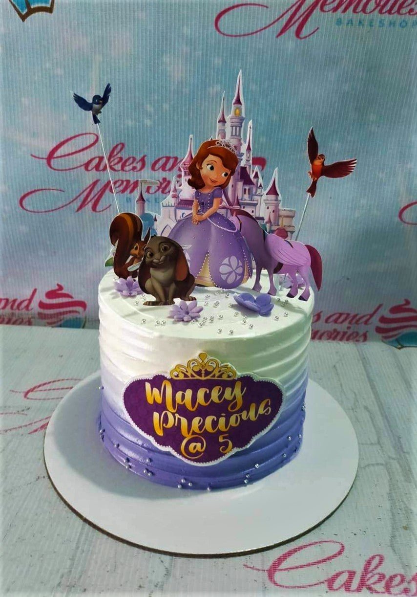 Princess Sofia Cake – Caroline's Cupcakes Africa