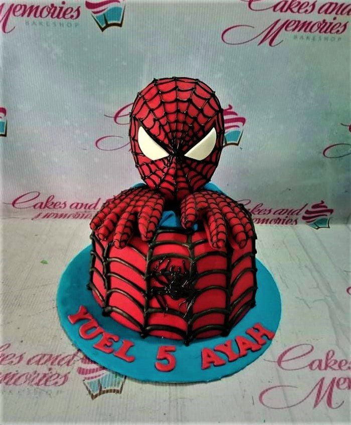 Spiderman Cake - 1130 – Cakes and Memories Bakeshop