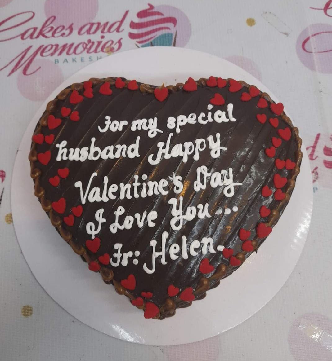 Valentines Cake - 1140 – Cakes and Memories Bakeshop