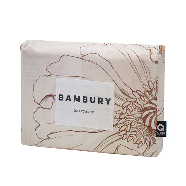 Bambury Poppy Quilt Cover Set