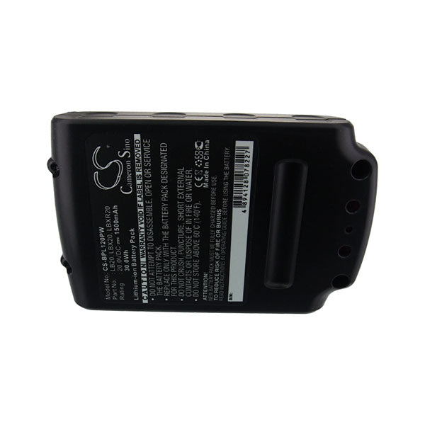 Cameron Sino 20V Replacement Battery For Black And Decker Power Tools