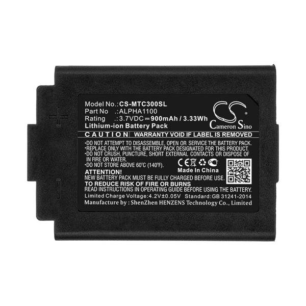 Cameron Sino Cs Mtc300Sl Replacement Battery For 3M Wireless Headset