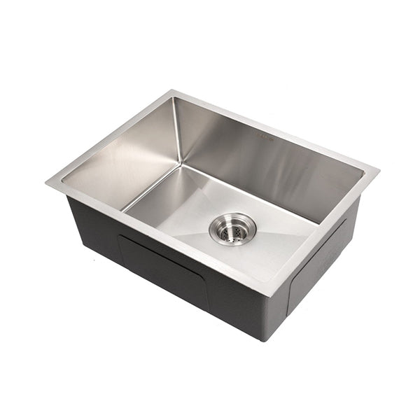 Kitchen Stainless Steel Sink 600Mm X 450Mm Silver