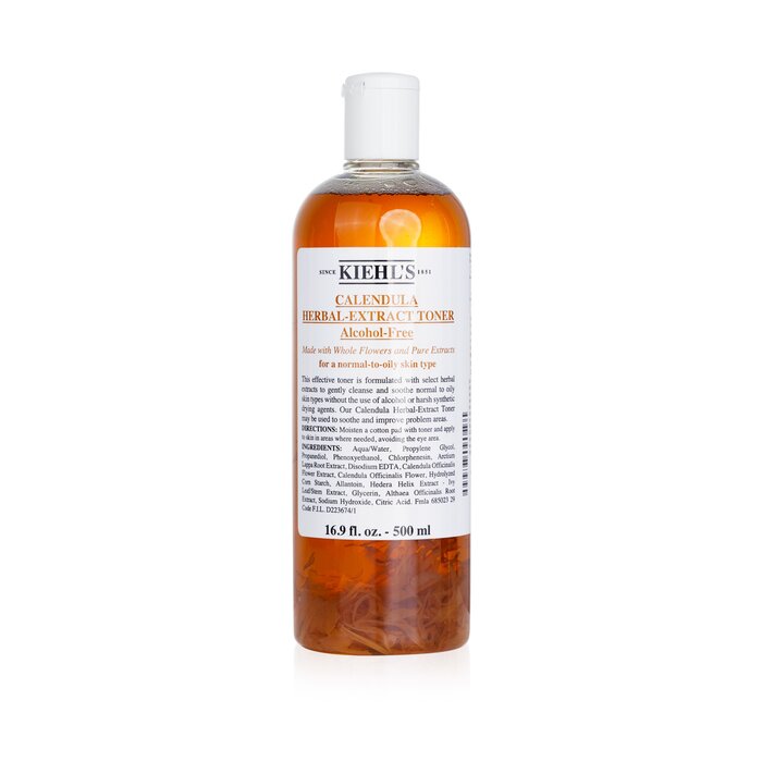 Kiehls Calendula Herbal Extract Alcohol Free Toner For Normal To Oily Skin Types 500ml