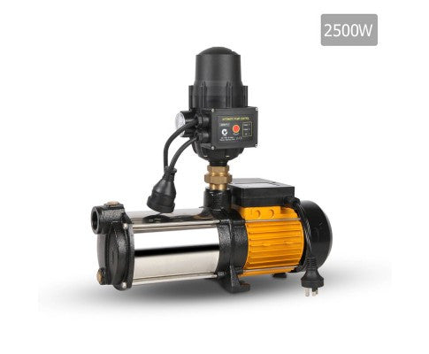 Giantz 2500W 5-Stage Pressure Pump - Black