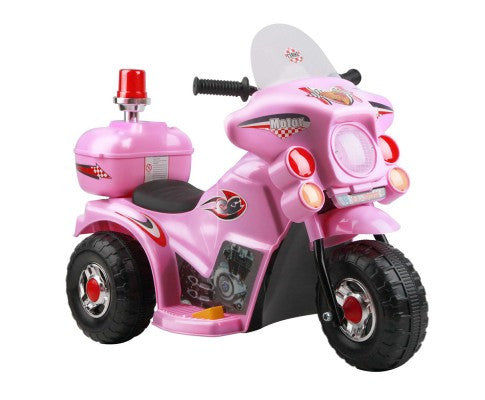 Kids Ride on Motorbike - Pink or Black