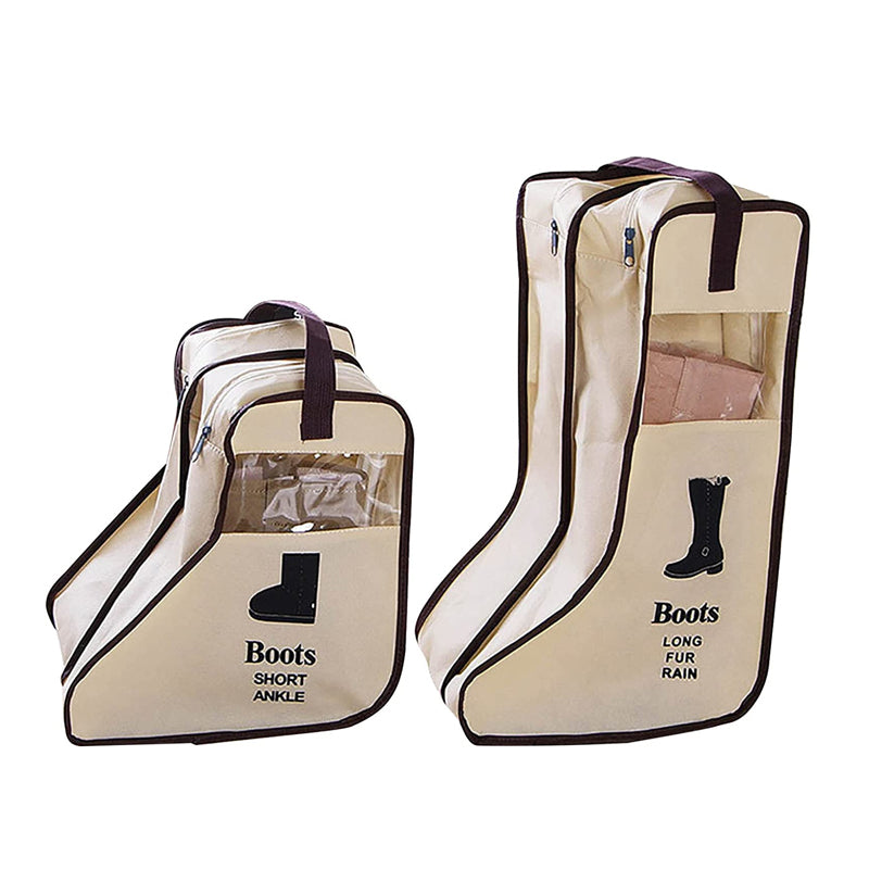 Portable and Dust Proof High Heels Shoe Zippered Travel Storage