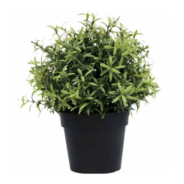 20Cm Small Potted Artificial Rosemary Herb Plant