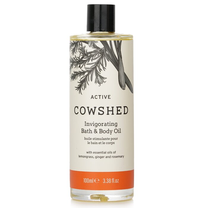 Cowshed Active Invigorating Bath And Body Oil 100ml