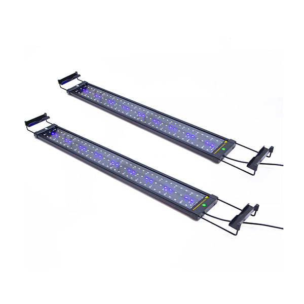 2Pcs Aquarium Blue White Led 18W