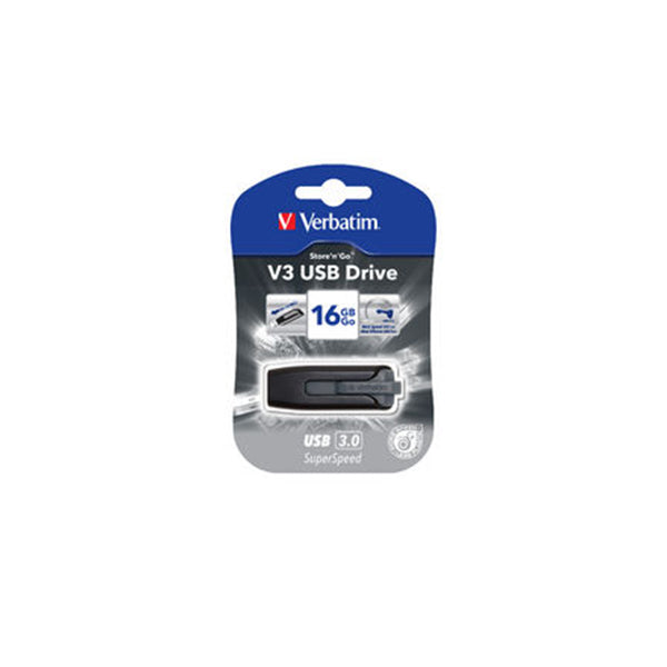 Verbatim V3 Usb3.0 Grey Store'N'Go V3 Rectractable