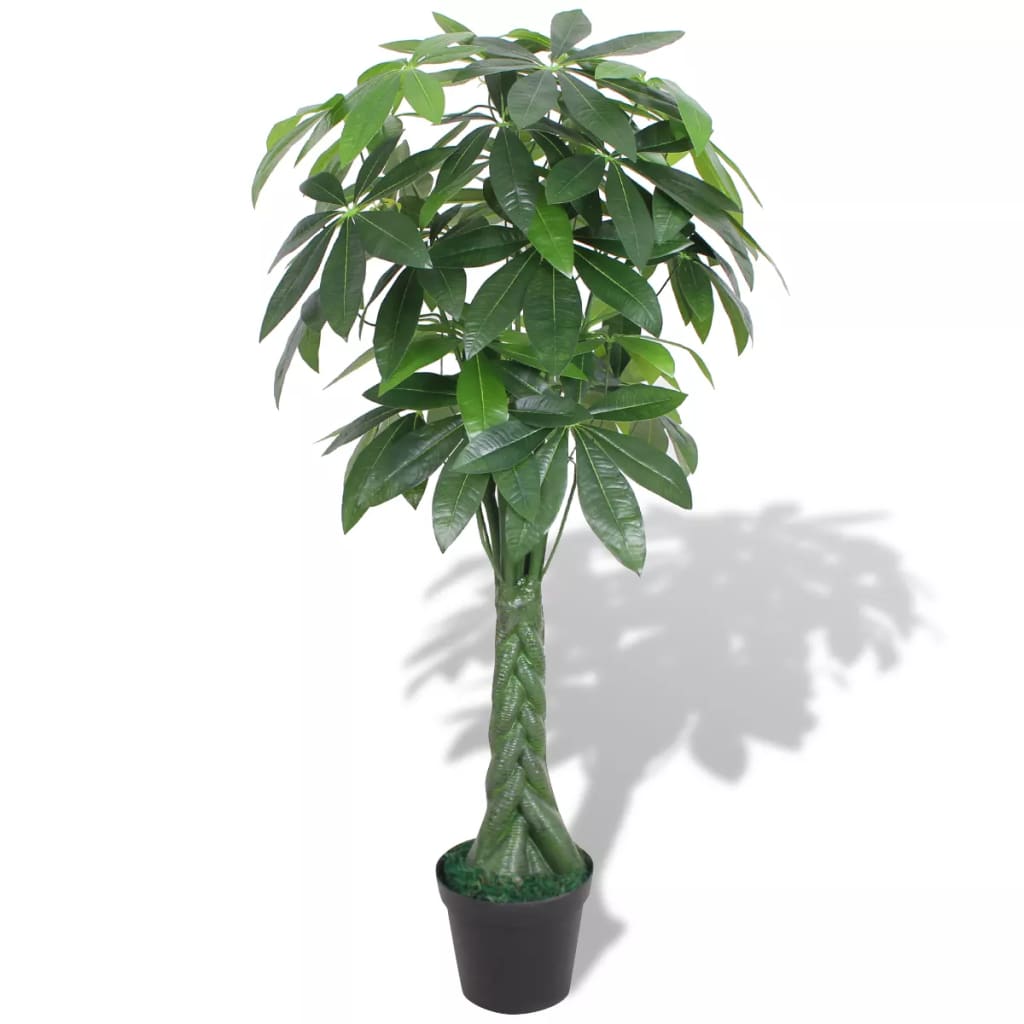 Artificial Fortune Tree Plant With Pot 145 Cm Green