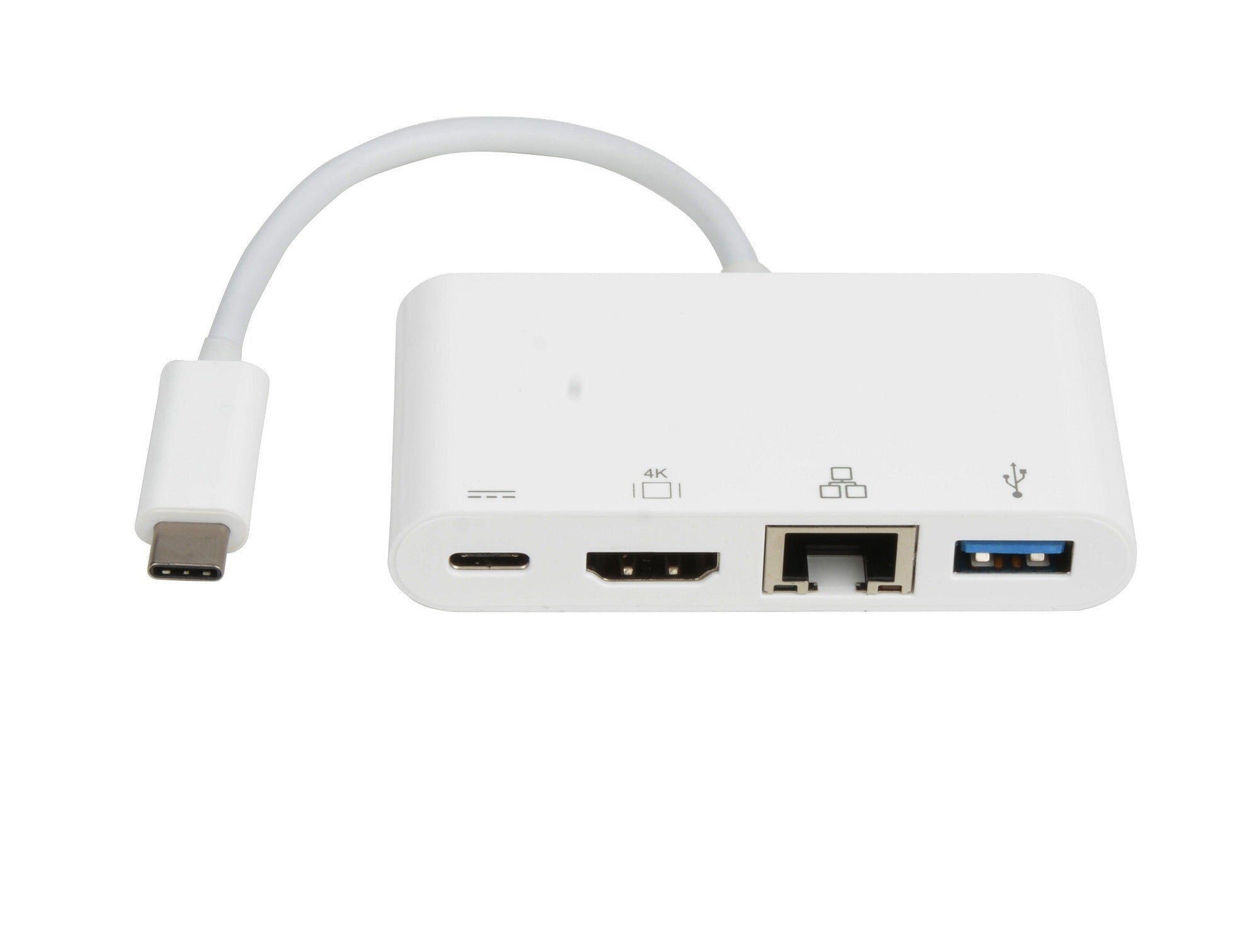 8Ware USB Type-C to USB 3.0, Gigabit Ethernet