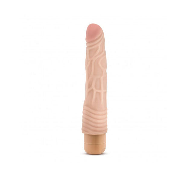 9 Inch Dr Skin Cock Vibe 2 Vibrating Cock Beige