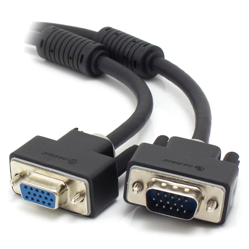 Alogic 5M Vga Svga Shielded Monitor Extension Cable With Filter