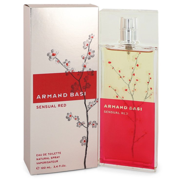 Armand Basi Sensual Red Eau De Toilette Spray By Armand Basi 100Ml