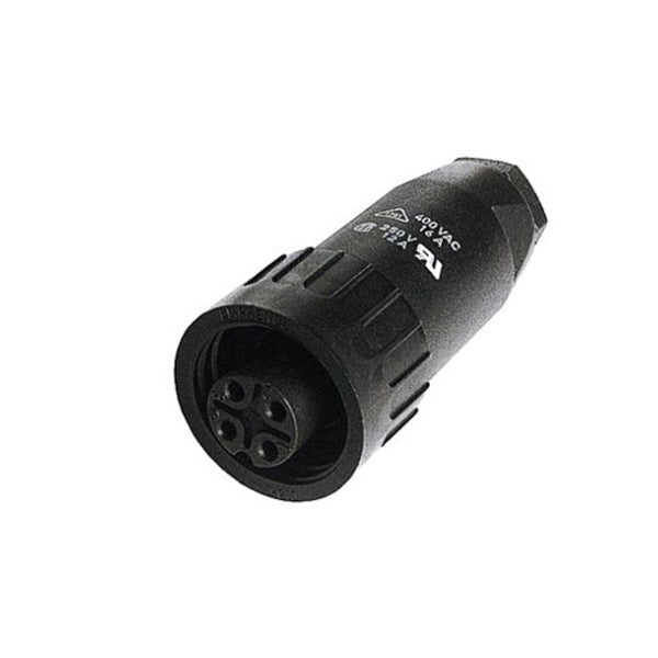 Amphenol 4 Pin Ip67 Power Line Socket