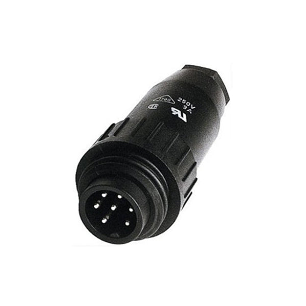 Amphenol 7 Pin Ip67 Power Line Plug Weather Proof