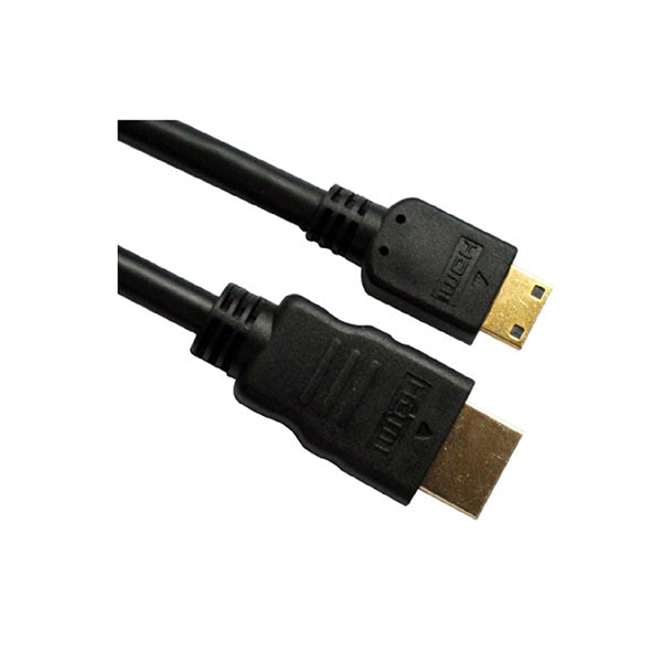 Astrotek Hdmi To Mini Hdmi Cable Gold Plated Black Pvc Jacket