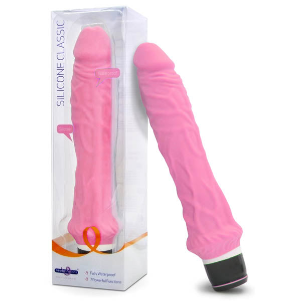 Silicone Classic Pink Vibrator