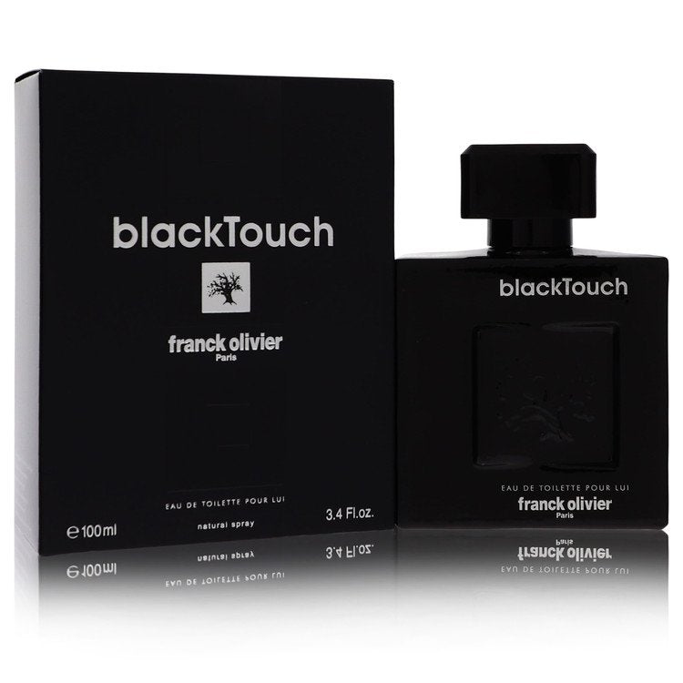Black Touch Eau De Toilette Spray By Franck Olivier 100Ml