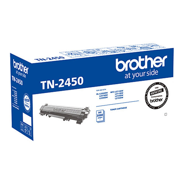 Brother TN2450 Toner Cartridge 3,000 Pages