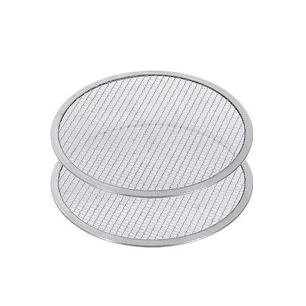 8 Inch Round Seamless Aluminium Nonstick Pizza Screen Baking Pan