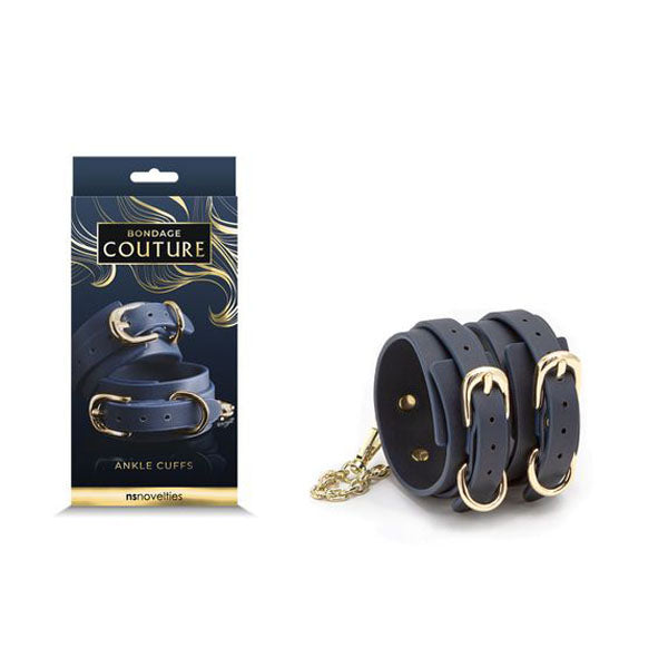 Bondage Couture Ankle Cuffs Blue