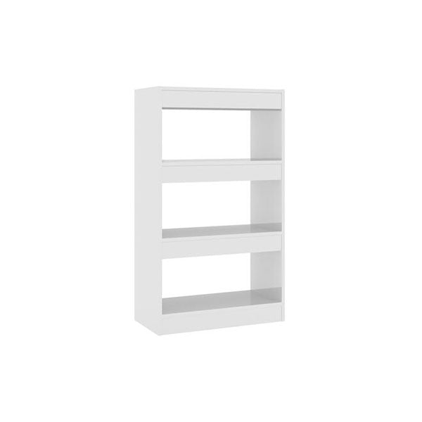 Book Cabinet Room Divider High Gloss White 60 X 30 X 103 Cm