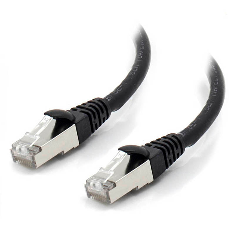 Alogic 50Cm Black 10G Shielded Cat6A Lszh Network Cable