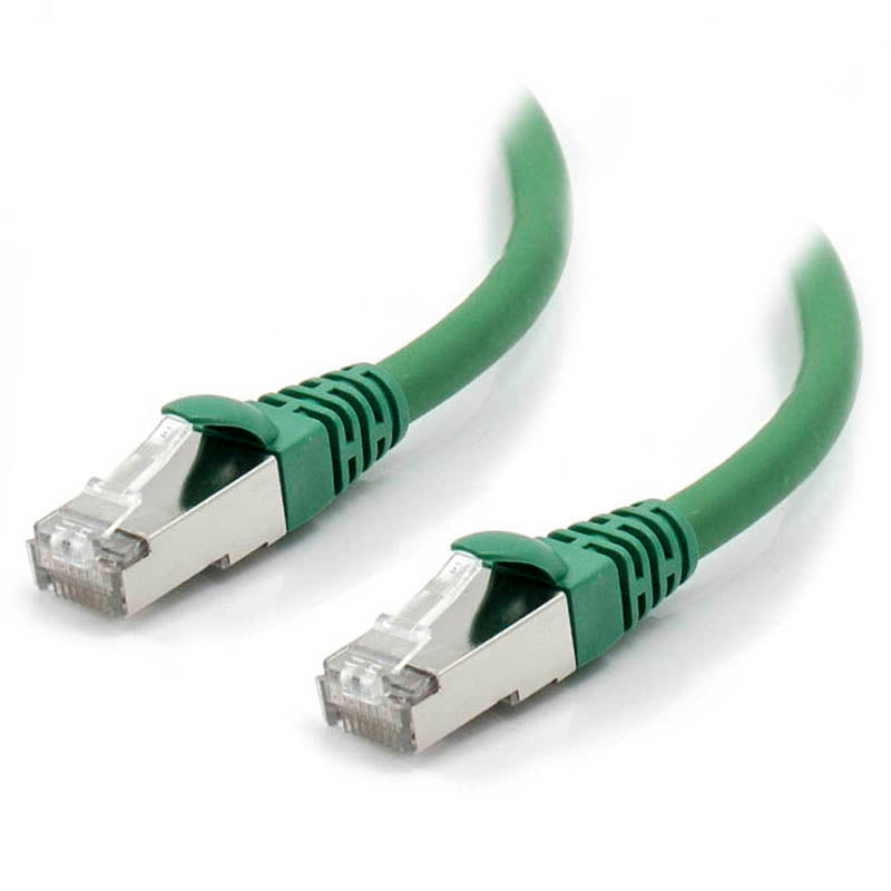 ALOGIC 10m Green 10G Shielded CAT6A LSZH Network Cable
