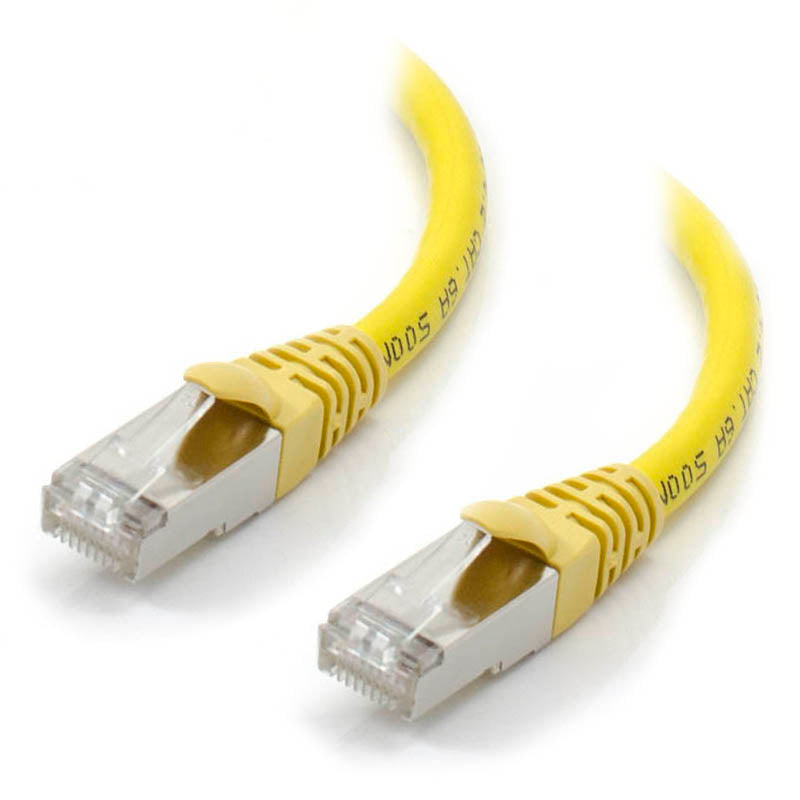 Alogic 50Cm Yellow 10G Shielded Cat6A Lszh Network Cable