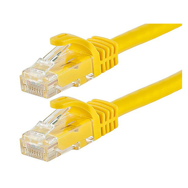 Astrotek CAT6 Cable 25cm Yellow Premium RJ45 Ethernet Network